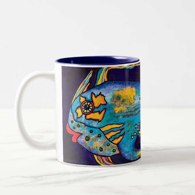 Cosmic Fish Mugg (Vänster)