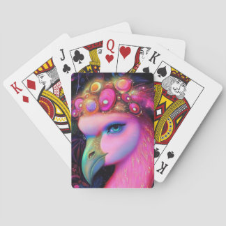 Cosmic Flamingo Queen Casinokort