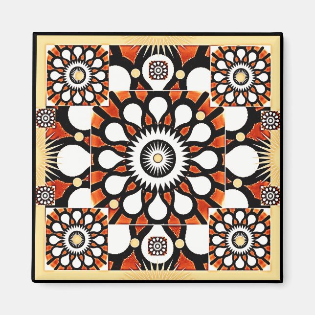 Cosmic Flowers I Magnet (Framsidan)