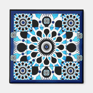 Cosmic Flowers III Magnet