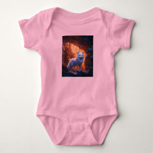 Cosmic Fluff Baby Bodydress - Aditable Alien Compa T Shirt