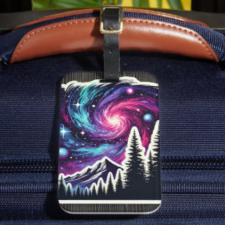 Cosmic Forest: Galaxy Meets Nature Bagagebricka