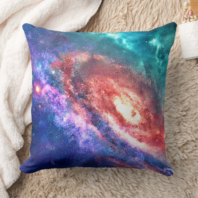 Cosmic Galaxy Dream Art Kudde (Filt)