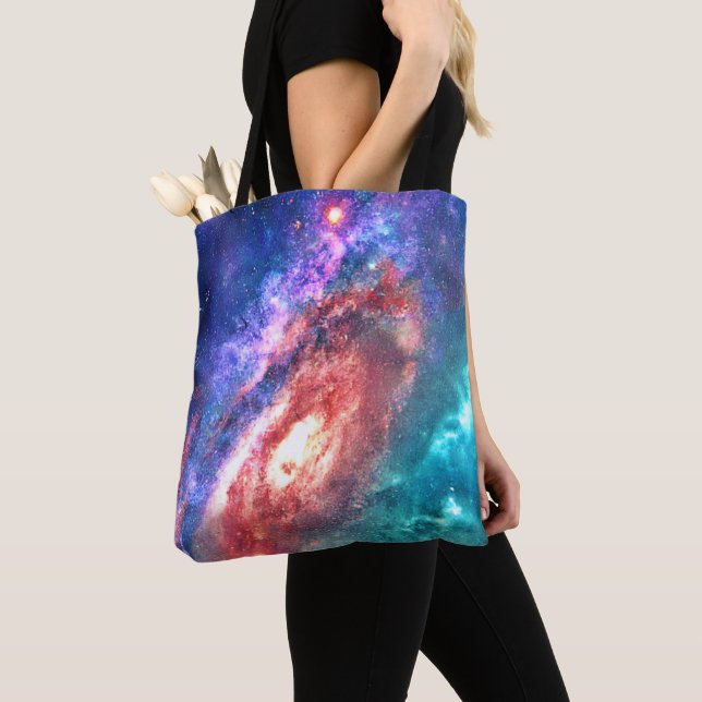 Cosmic Galaxy Dream Art Tygkasse (Närbild)