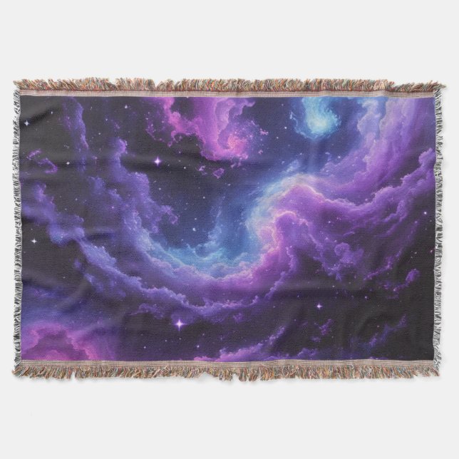 Cosmic Galaxy Nebula Abstract Space Art Filt (Framsidan)