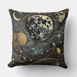 Cosmic Galaxy Pillow - kelestial Elegance för din Kudde