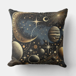 Cosmic Galaxy Pillow - kelestial Elegance för din Kudde