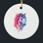 Cosmic Galaxy Unicorn (1) Julgransprydnad Keramik<br><div class="desc">Cosmic Galaxy Unicorn (1)</div>