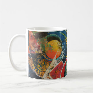 Cosmic Garden Abstract Art Coffee Mug Kaffemugg