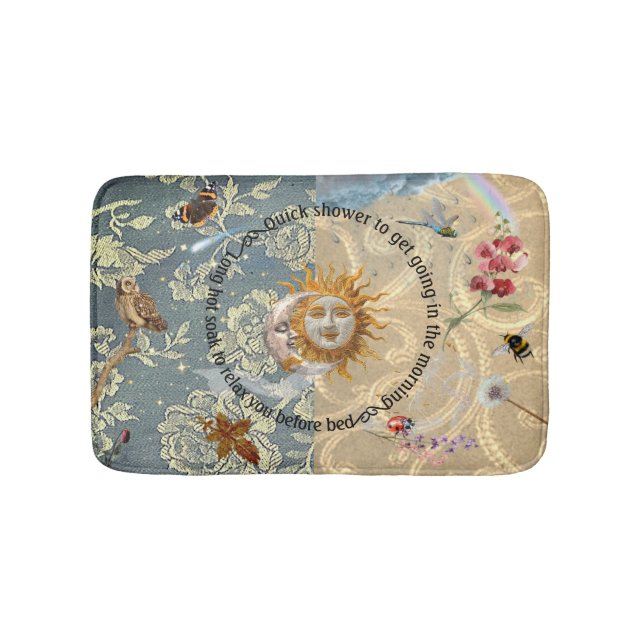 Cosmic Garden Bath Mat Badrumsmatta (Framsidan)