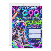COSMIC GOO UPPDRAGSKONTROLL RYMDSLIM FÖDELSEDAG