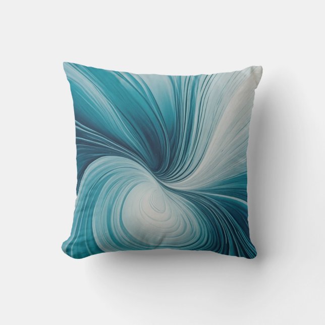 Cosmic Hand in Starry Galaxy – Surreal Spiritual S Kudde (Framsida)