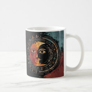 Cosmic Harmony Sol och Måne Kaffemugg