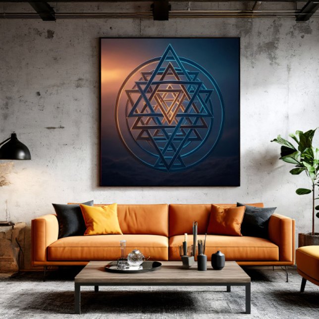 Cosmic Harmony: The Eternal Emblem Poster (Skapare uppladdad)
