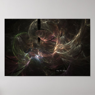 Cosmic Hearts av Kattunge Ann Poster