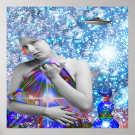 Cosmic Hitchhiker Poster
