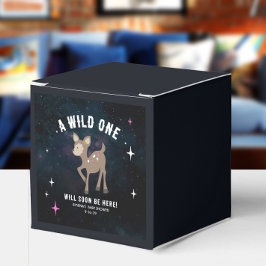Cosmic Hjort Vild en Rosa Baby Shower Presentaskar