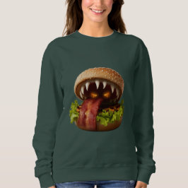 Cosmic Horror Burger Mimic Creepy Cute Halloween  T Shirt