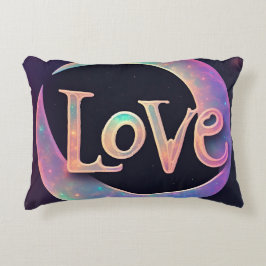 Cosmic I Kärlek You Prydnadskudde