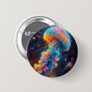 Cosmic Jellyfish Artwork Knapp