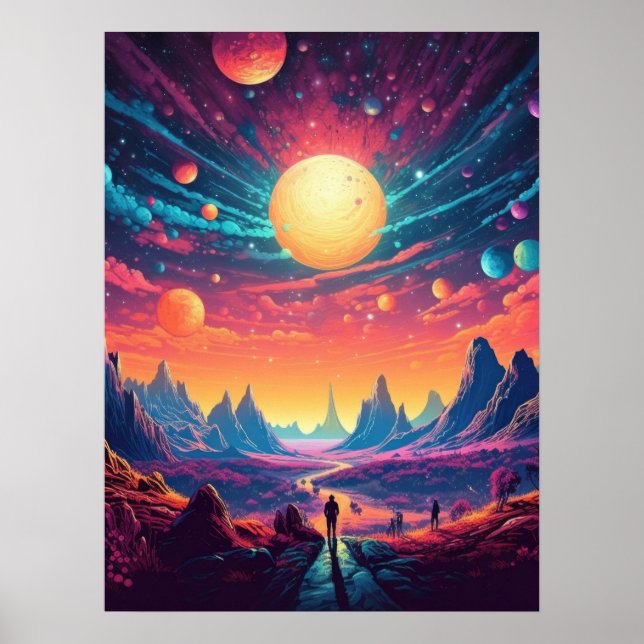 Cosmic Journey Poster (Framsidan)