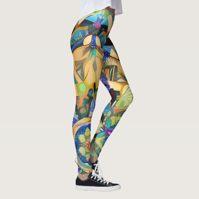 Cosmic Kaleidoscope Leggings (Höger)