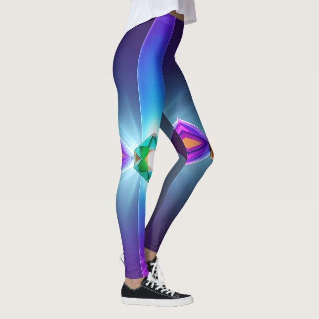 Cosmic Kaleidoscope Leggings (Höger)