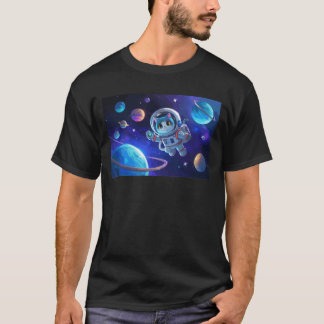 Cosmic Kattunge Explorer T Shirt