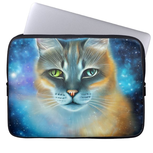 Cosmic Kattunge Laptop Fodral (Framsidan)