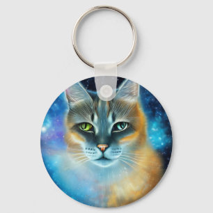 Cosmic Kattunge Nyckelring