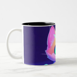 Cosmic Kattunge: Spelande Äventyr i en låda Två-Tonad Mugg