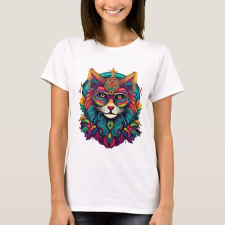 Cosmic Kattunge T Shirt
