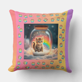 Cosmic Kitten Quest Pillow Kudde