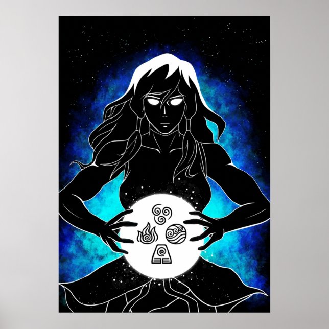 Cosmic Korra Poster (Framsidan)