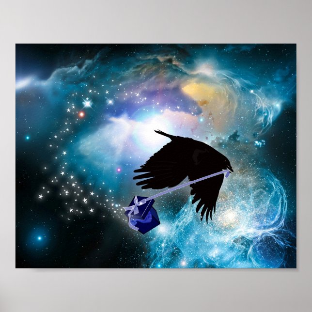 COSMIC-KRÅKAN POSTER (Framsidan)