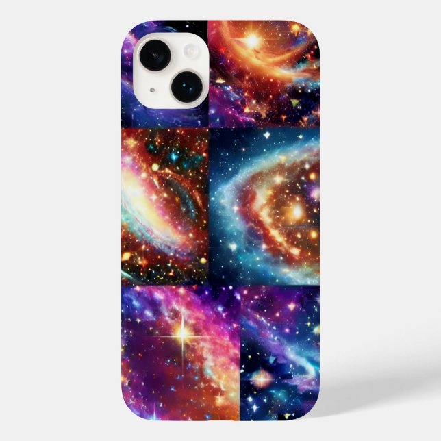 Cosmic Lila Planet Galaxy Space liggande (Baksida)