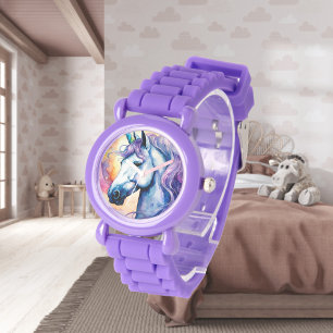 Cosmic Lila Unicorn eWatch Watch Armbandsur