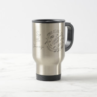 Cosmic Line-Art Travel Tumbler – Add Your Own Text Resemugg