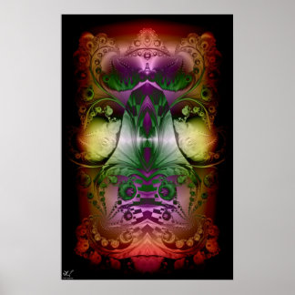 Cosmic Ljus Poster