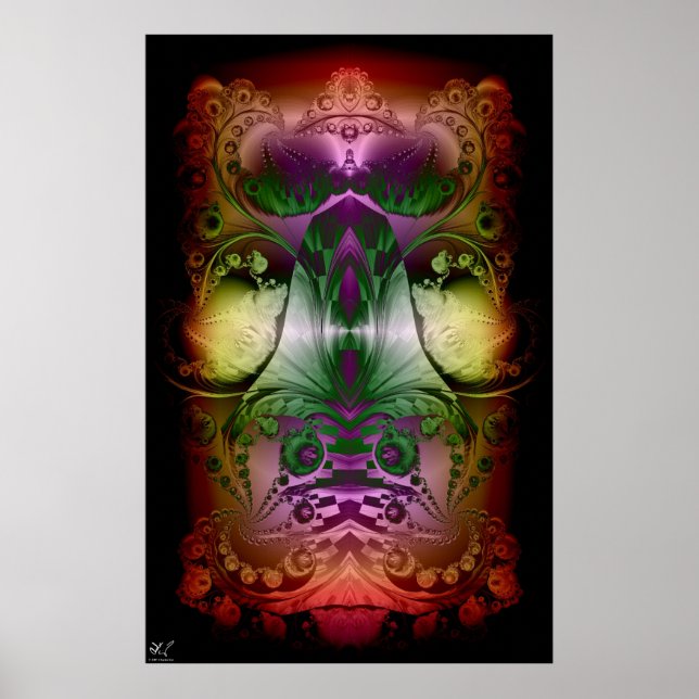 Cosmic Ljus Poster (Framsidan)