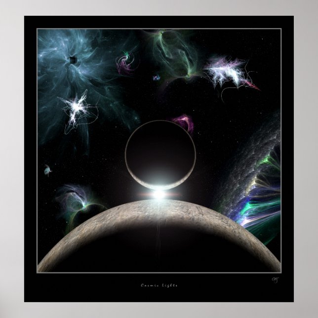 Cosmic Ljus Poster (Framsidan)