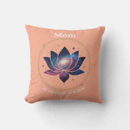 Cosmic Lotus Flower Mom Bloom Kudde