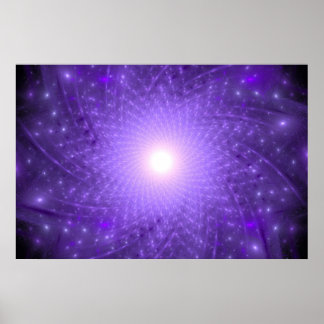 Cosmic Lotus Poster