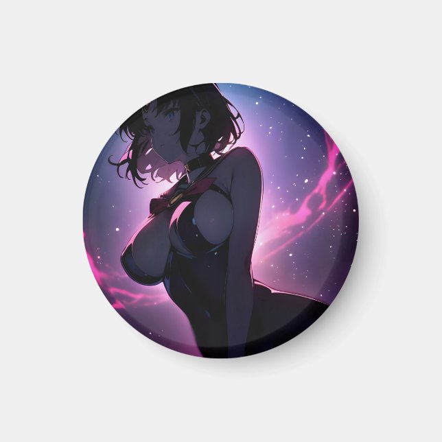 Cosmic Lunar Scout Anime Dream Magnet (Framsidan)