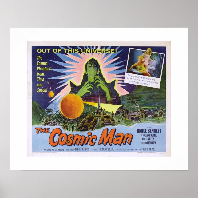 Cosmic Man Poster (Framsidan)