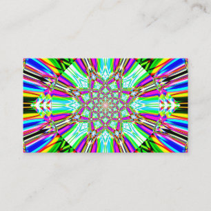 Cosmic Mandala - ditt namn här Visitkort