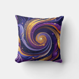 Cosmic Marble Swirl Kudde