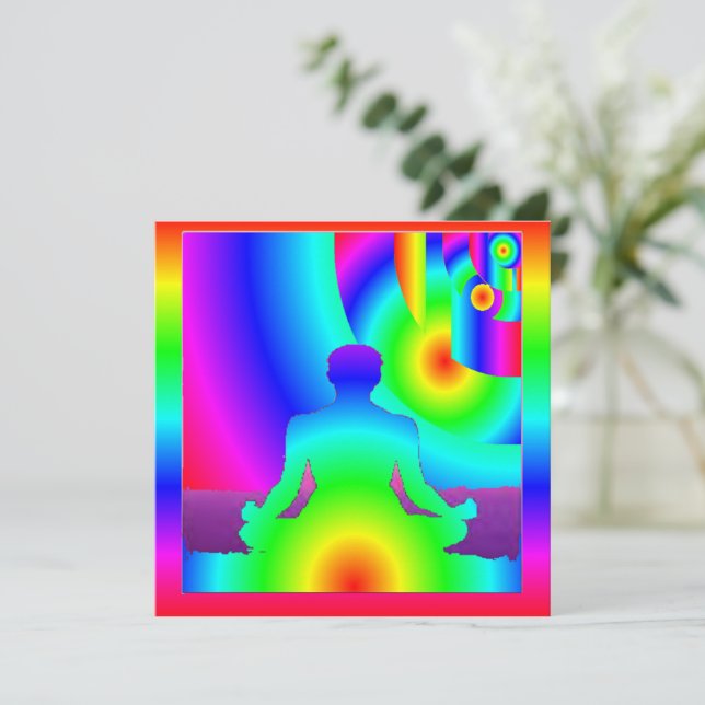 Cosmic Meditation Kort (Stående Fram)