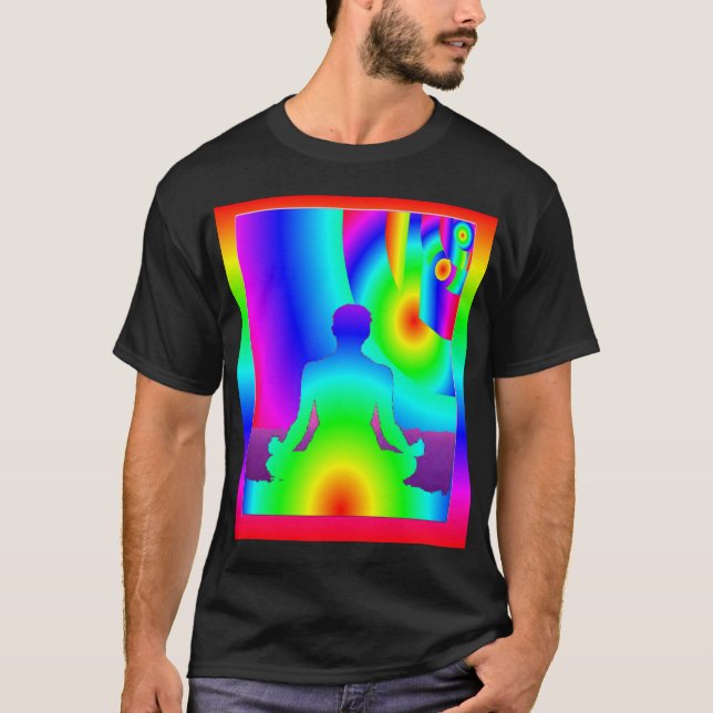 Cosmic Meditation T Shirt (Framsida)