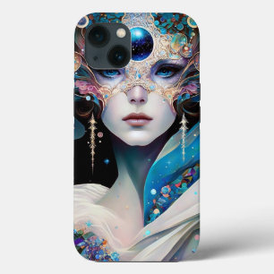 Cosmic Mfrågade Goddess Queen Fantasy Art